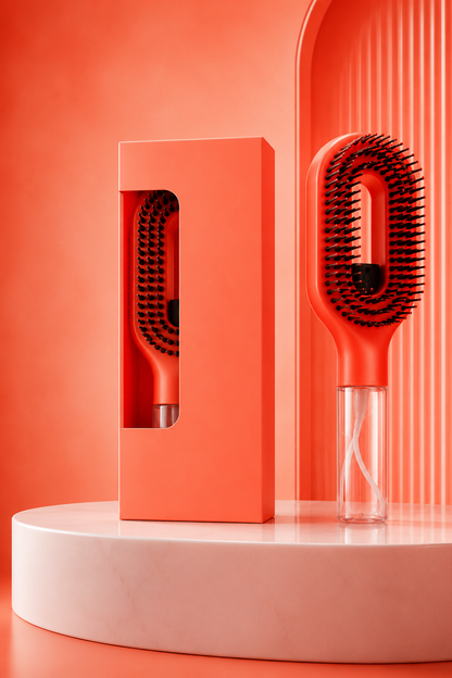 MistBrush ergonomisch handvat en flexibele pennen