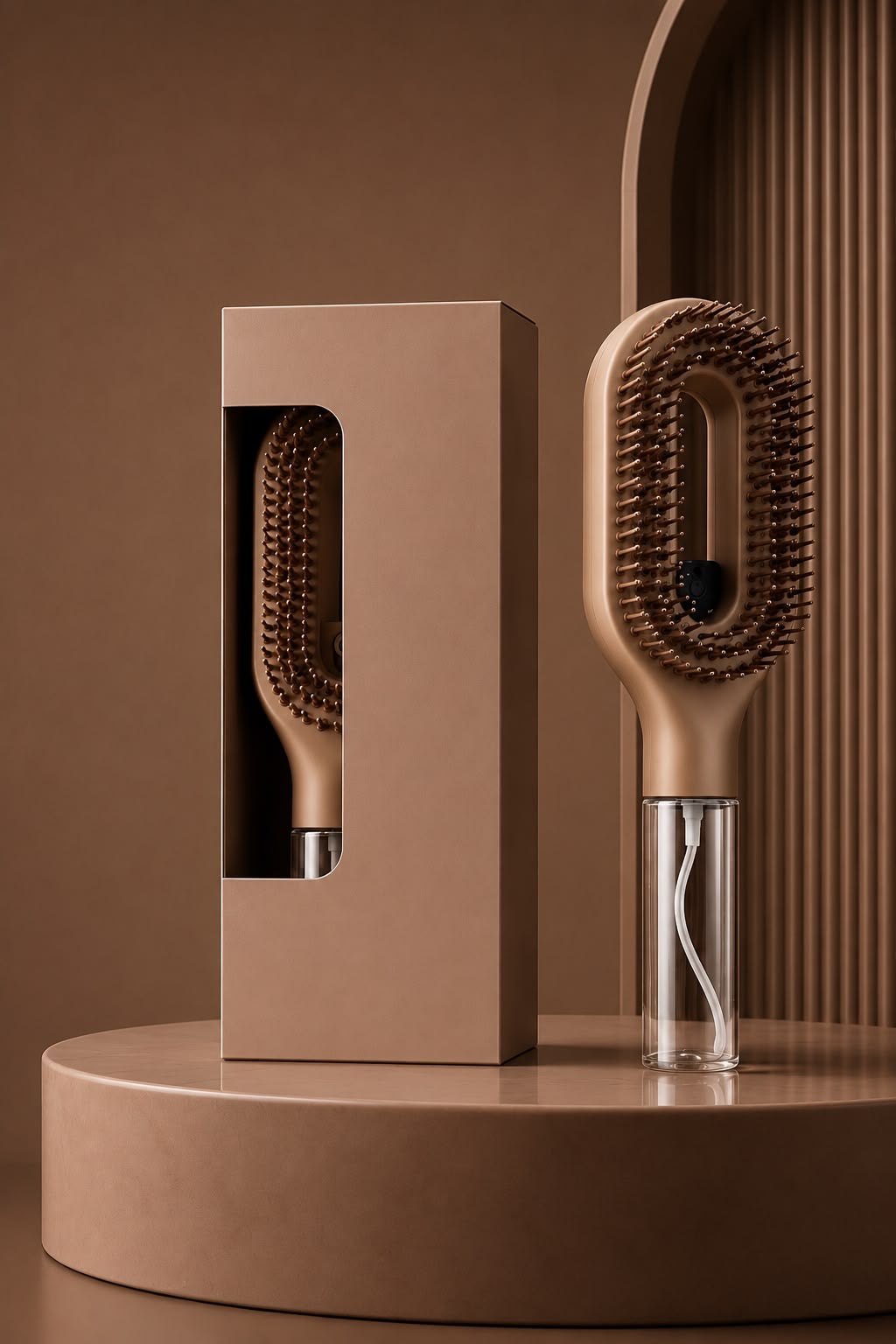 MistBrush lifestyle - ochtendroute haarverzorging